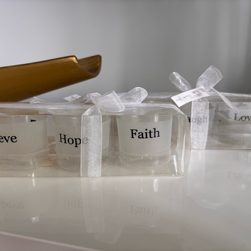 New Glass Candle Holders